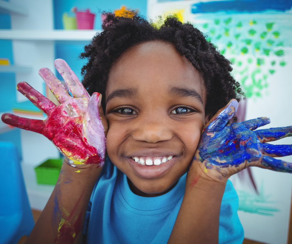 Un enfant heureux